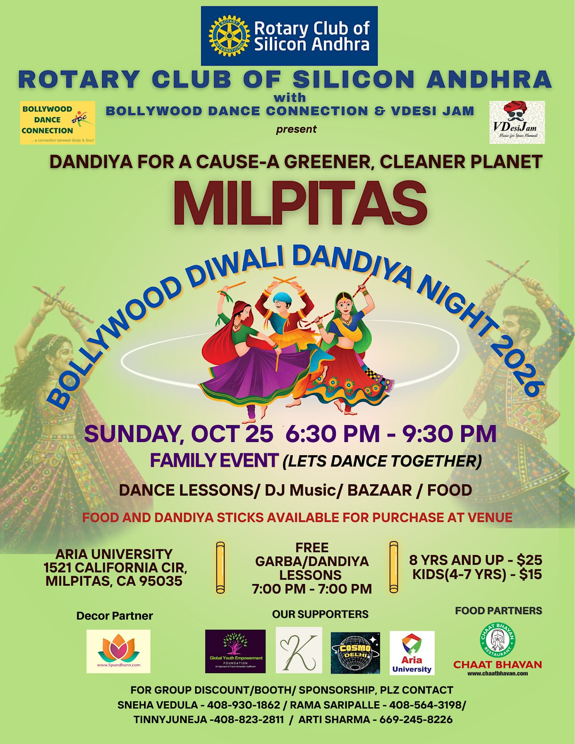 MILPITAS - BOLLYWOOD DIWALI DANDIYA NIGHT 2026